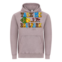 Vintage Zinc take me to the ballpark softball Vintage Hoodie - AdoDesignShop