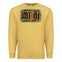 Antique Gold Leopard Patterned Mini Tried Premium Sweatshirt - Bettercallsaul