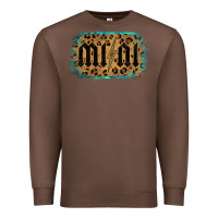 Chestnut Leopard Patterned Mini Tried Premium Sweatshirt - Bettercallsaul