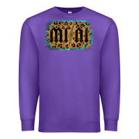 Purple Leopard Patterned Mini Tried Premium Sweatshirt - Bettercallsaul
