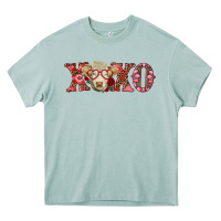 Arona xoxo charolais cow Heavy Core Tee - RanaPortraitStore