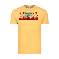 Vintage Mustard valentines day with playing cards Vintage Tee - AdoDesignShop
