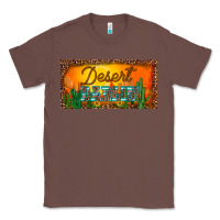 Chestnut western desert darlin sunset cactus leopard serape   license plate tem Classic Tee - BarkalooDesign