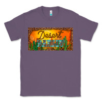 Lavender western desert darlin sunset cactus leopard serape   license plate tem Classic Tee - BarkalooDesign