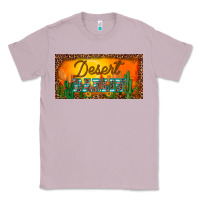 Lilac western desert darlin sunset cactus leopard serape   license plate tem Classic Tee - BarkalooDesign