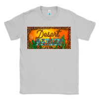 Moon Dust western desert darlin sunset cactus leopard serape   license plate tem Classic Tee - BarkalooDesign