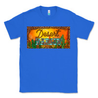 True Royal western desert darlin sunset cactus leopard serape   license plate tem Classic Tee - BarkalooDesign