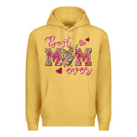 Antique Gold Best Mom Ever Premium Hoodie - texasbilliewilder