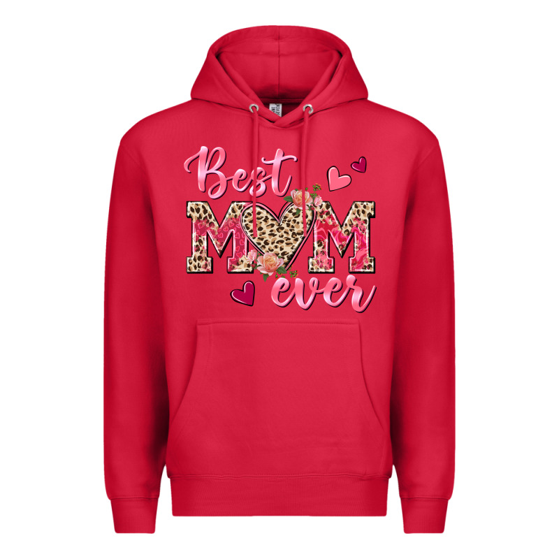 Best Mom Ever Premium Hoodie by texasbilliewilder | Teevron