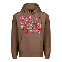 Chestnut Best Mom Ever Premium Hoodie - texasbilliewilder