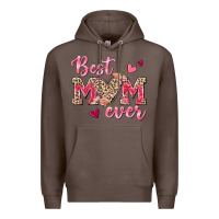 Coffee Best Mom Ever Premium Hoodie - texasbilliewilder