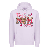 Lilac Best Mom Ever Premium Hoodie - texasbilliewilder