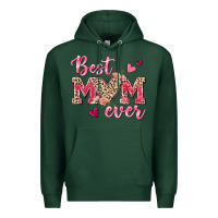Sports Green Best Mom Ever Premium Hoodie - texasbilliewilder