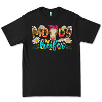 Black moody heifer Premium Tee - Zillion Design Studio