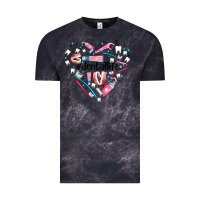Cloud Black dental life element heart Vintage Tee - AdoDesignShop