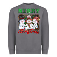 Storm merry christmas snowman Heavyweight Sweatshirt - AdoDesignShop