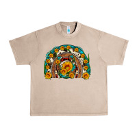 French Oak sunflower gemstone leopard cowhide horseshoe rainbow Urban Heavy Tee - Artiststas