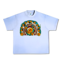 Sunflower Gemstone Leopard Cowhide Horseshoe Rainbow Urban Heavy Tee | Teevron