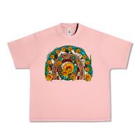 Salmon sunflower gemstone leopard cowhide horseshoe rainbow Urban Heavy Tee - Artiststas