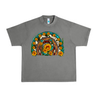 Tornado sunflower gemstone leopard cowhide horseshoe rainbow Urban Heavy Tee - Artiststas
