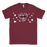 Burgundy dental life dentist elements Classic Tee - AdoDesignShop