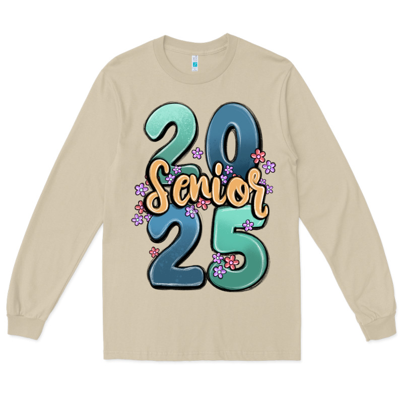 Senior 2025 Long Sleeve Tee by MaliasSmallBusiness | Teevron