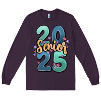 Plum senior 2025 Long Sleeve Tee - MaliasSmallBusiness