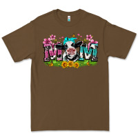 Cacao mom with cow Premium Tee - Zillion Design Studio
