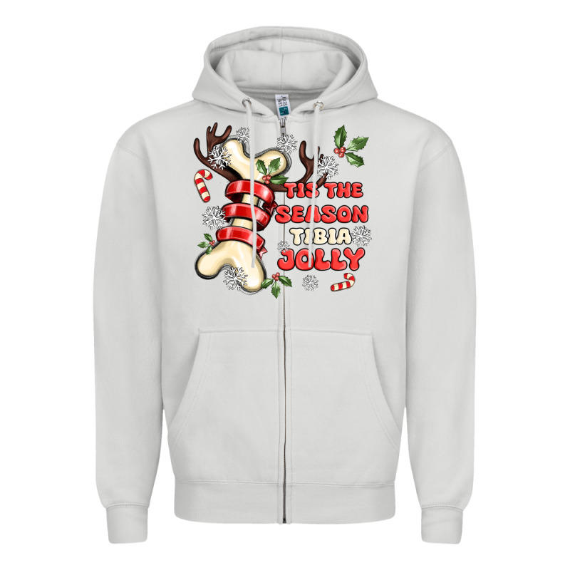 Tis The Season Tıbıa Jolly Zipper Hoodie by MaliasSmallBusiness | Teevron