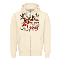 Sandshell tis the season tıbıa jolly Zipper Hoodie - MaliasSmallBusiness