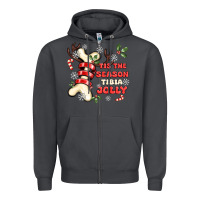 Smoke tis the season tıbıa jolly Zipper Hoodie - MaliasSmallBusiness