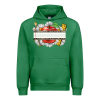 Emerald floral teacher custom name Urban Hoodie - CowGirlArtShop