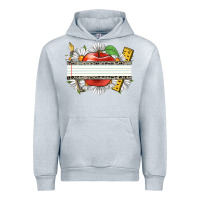 Heather Grey floral teacher custom name Urban Hoodie - CowGirlArtShop