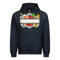 Floral Teacher Custom Name Urban Hoodie | Teevron