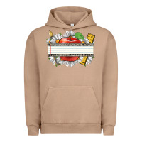 Pigment Burro floral teacher custom name Urban Hoodie - CowGirlArtShop