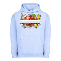Pigment Grape Ice floral teacher custom name Urban Hoodie - CowGirlArtShop