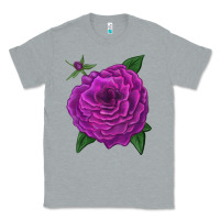 Heather Grey Celestial Rose Classic Tee - LillyAllenDesigns
