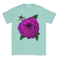 Seafoam Celestial Rose Classic Tee - LillyAllenDesigns