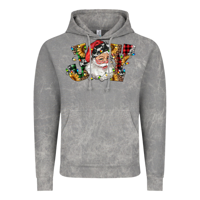 Santa Joy With Sunflowers Vintage Hoodie by RanaPortraitStore | Teevron