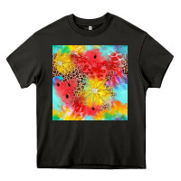 Asphalt fruits leopard seamless pattern Heavy Core Tee - Zillion Design Studio