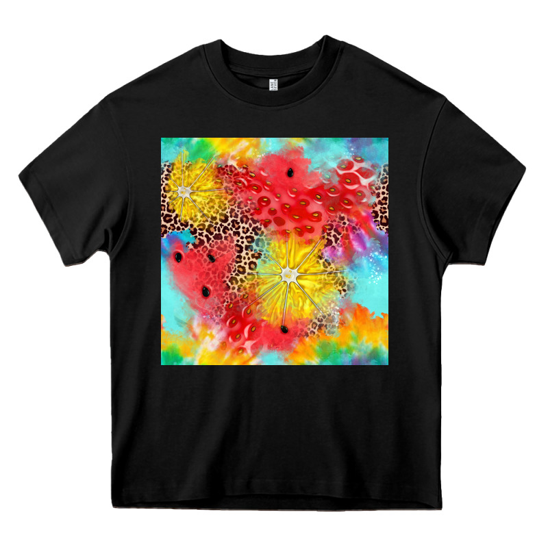 Fruits Leopard Seamless Pattern Heavy Core Tee by Zillion Design Studio | Teevron