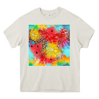 Cream fruits leopard seamless pattern Heavy Core Tee - Zillion Design Studio