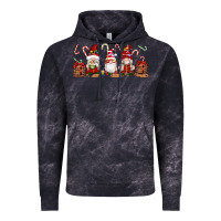 Cloud Black Christmas Gnomes Vintage Hoodie - Artiststas