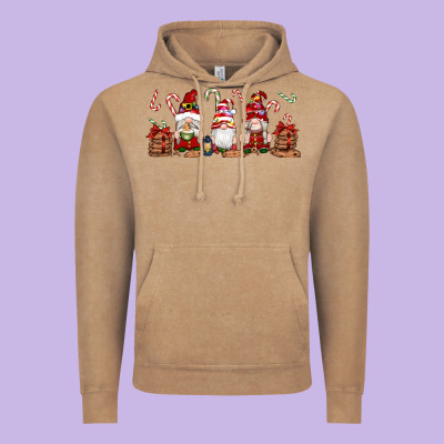 Christmas Gnomes Vintage Hoodie Designed By Artiststas