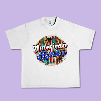 American Babe Urban Heavy Tee Designed By Jahusdesignshop