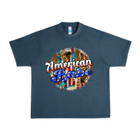 Midnight Navy american babe Urban Heavy Tee - JahusDesignShop