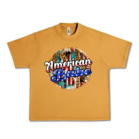 Peanut Butter american babe Urban Heavy Tee - JahusDesignShop