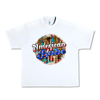White american babe Urban Heavy Tee - JahusDesignShop