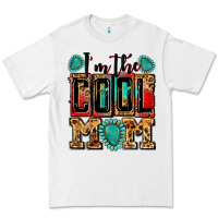 White i'm the cool mom Premium Tee - Zillion Design Studio