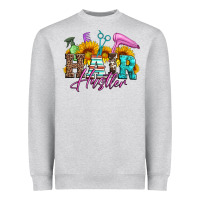 Hair Hustler Hairstylist Heavyweight Sweatshirt | Teevron